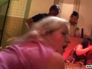 Preview 6 of BORIS SCHWARZ: Girl's party turns into rough orgy: Blowjobs, Fucking, Anal, Rimming, Cumshots