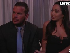 American Bitches Kat Dior & Morgan Lee Dominate Rich Stud In Hot Threeway - LETSDOEIT - Screenshot 1 of 16 - Scamangels