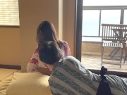 Preview 3 of Licking  her boobs in a yukata like a baby at a hot spring traditional Japanese Inn♡amateur hentai