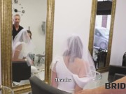 Preview 2 of BRIDE4K. Fuck and a Haircut