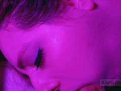 Ravin Banks Horny Party Blowjob Facefucked Slow Sensual Deepthroat Moaning Sucking Gagging Cock BJ D