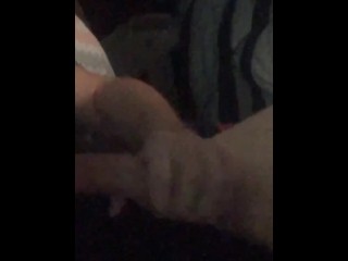 Slapping my Cock around