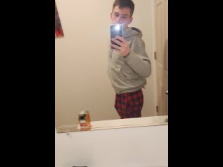 Hot Twink Whips It Out
