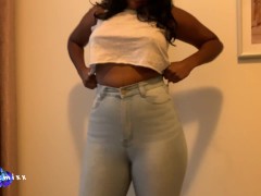 Raya Rai: Squeezing Fat Ass Into Jeans