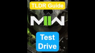 TESTドライブ - TLDRガイド - コールオブデューティ:モダンウォーフェアII