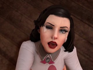 porn game, cowgirl, anal, elizabeth bioshock