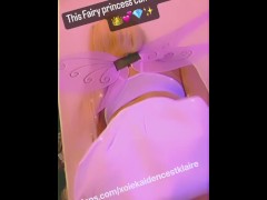 This fairy princess can twerk ;) costume Cosplay w/goddess Xoie Kaidence 🎀✨ - Screenshot 8 of 16 - Findom