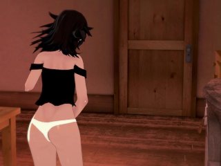 Danganronpa - Akane Owari sex and masturbation