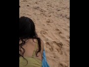 Preview 5 of Good doggystyle fuck on the beach