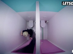 Video Fake Tits Secretary Celina Davis Rides Her Coworker In Bathroom - LETSDOEIT