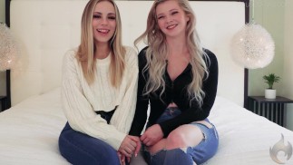 Anna Claire Clouds and Kay Carter passionate sexual encounter