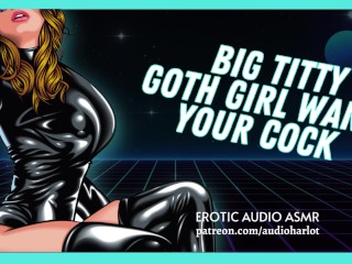 Big Titty Goth Girl Fucks you at a Sex Club