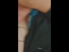 Femboy playing a tease