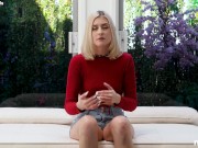 Preview 3 of Innocent blonde really wants to become and influencer and is willing to fuck her way into it