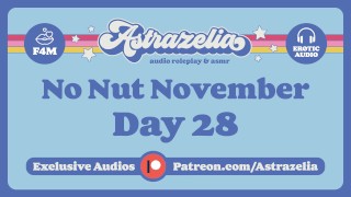 Day 28 Of The No Nut November Challenge Femdom Blowjob Roleplay Erotic Audio