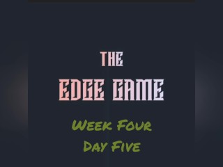 Het Randspel Week Vier Dagen Vijf