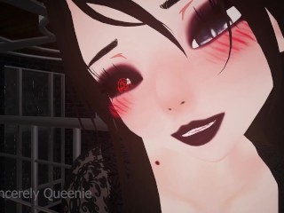 トイレでロマンチックなデートが過ぎ去るASMRロールプレイ-キス-耳舐め-ソフトスポーク-VRChat