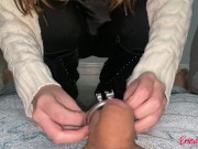Preview 1 of HANDJOB PROSTATE WITH LATEX GLOVES AND RUINED ORGASM