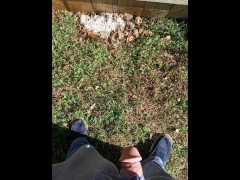 Backyard Pissing - Screenshot 14 of 16 - Naughty