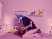 Preview 1 of ❤️ ♀️♂️ Cute furry sex - Two dogs mating and having sexy cuddles ♀️♂️❤️