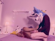 Preview 4 of ❤️ ♀️♂️ Cute furry sex - Two dogs mating and having sexy cuddles ♀️♂️❤️