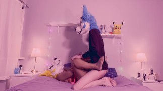 ❤️ ♀️♂️ Cute furry sex - Two dogs mating and having sexy cuddles ♀️♂️❤️