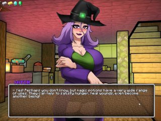 HornyCraft [Minecraft Parody Hentai Game_] Ep.14 the Swamp WitchThank Us with a Hot Blowjob