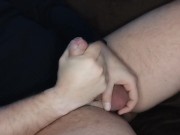 Preview 3 of I cum on myself thinking about kicking your ass