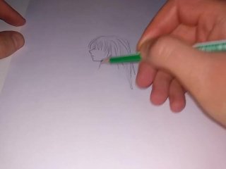 amateur, drawing, hentai, asian girl