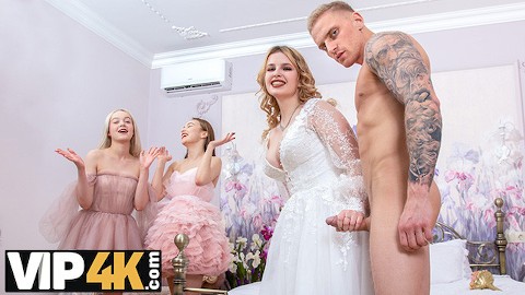 Молодые невесты не против групповушки перед свадьбой xxx смотреть