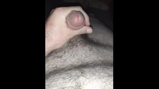 Papi peludo cachondo paja y semen
