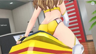 Волна дельфина Шиэ Аято Макс Пробуждение Анимация Фансервис Признательность