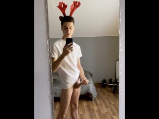 Horny Christmas Boy