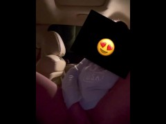 Super WET MILF car masturbation loud moaning mac and cheese onejuicymama cashapp