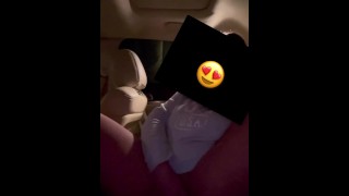 Super WET MILF car masturbation loud moaning mac and cheese onejuicymama cashapp