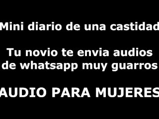 Novio Te Envia Audios De Whatsapp Despues De Hacerle Prometer Que Nada De_Pajas - Audio Para_Mujeres