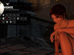 RISE OF THE TOMB RAIDER NUDE EDITION COCK CAM GAMEPLAY #22