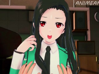 Fucking Saegusa Mayum from the Irregular at Magic High School until Creampie - Anime Hentai 3d