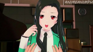 Follando A Saegusa Mayumi Del Irregular En Magic High School Hasta Creampie Anime Hentai 3D