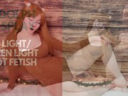 Preview 1 of Rudolph Cosplay - Red Light/Green Light Foot Fetish JOI