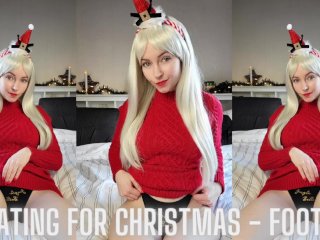 Cheating for Christmas - Footjob