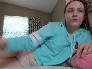 Preview 2 of Romantic Cozy Mutual Cum With Lover
