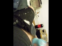 After slamming ice