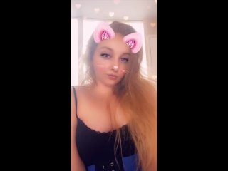 snap chat, thick white girl, compilation, public masturbation