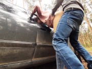 Preview 1 of Teen girl stuck in car window and was fucked many orgasm