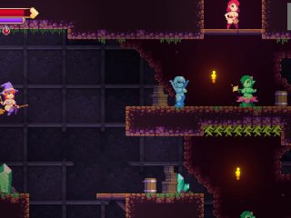 Scarlet Maiden [ Hentai game ] Ep.3 hot standing creampie in the mask dungeon and sex machines