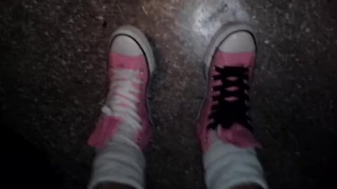 PINK CONVERSE CUM OUTDOOR