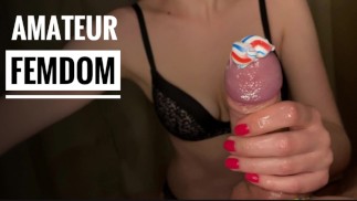 Wie lange kannst du auf diese Weise mit einem Handjob widerstehen?