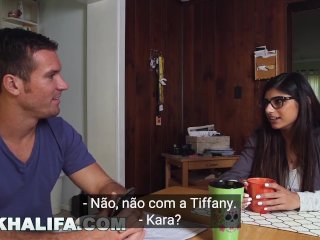 MIA KHALIFA - Meu namorado não me deixa fazer sexo a três, então fiz sexo com dois homens screenshot number 1