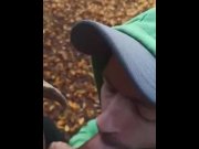 Preview 4 of Direct shot  in The forest between 2 straight friends who have the dick burning